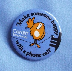 Buzby_Badge_Make_Someone_happy_with_a_phone_call_Cardiff_Telephones