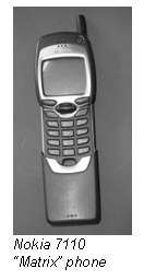 Nokia 7110 “Matrix” phone